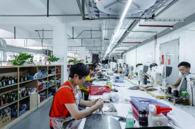 Huidong Gaocheng Shoes Factory production line